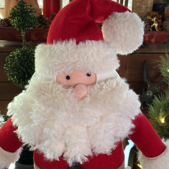 Pottery Barn Kids Large Santa Claus Whimsical Decorative Standee Felt Figure🎅🏻 - Picture 2 of 16